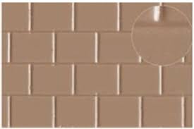 Slaters Plastikard - 0414 4mm Paving Buff