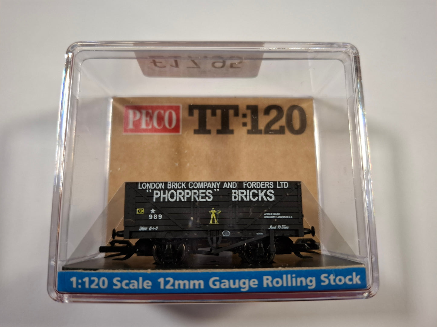 Peco TTR-7022P TT:120 7-Plank Open Wagon, Phorpres Bricks