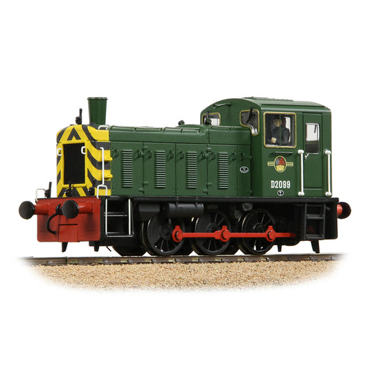 Bachmann 31-364B - Class 03 D2099 BR Green (Wasp Stripes) [W]