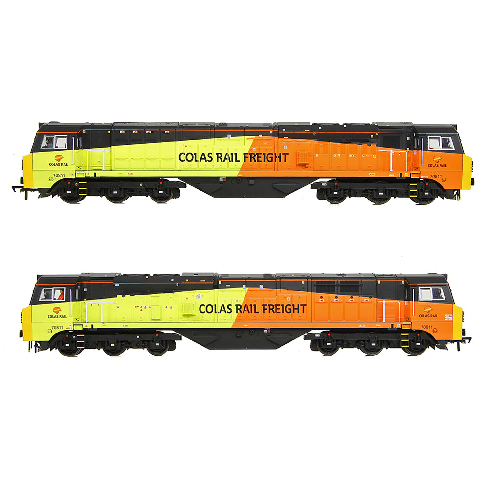 Bachmann 31-591A - Class 70 with Air Intake Modifications 70811 Colas Rail Freight