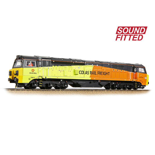 Bachmann 31-591ASF - Class 70 with Air Intake Modifications 70811 Colas Rail Freight