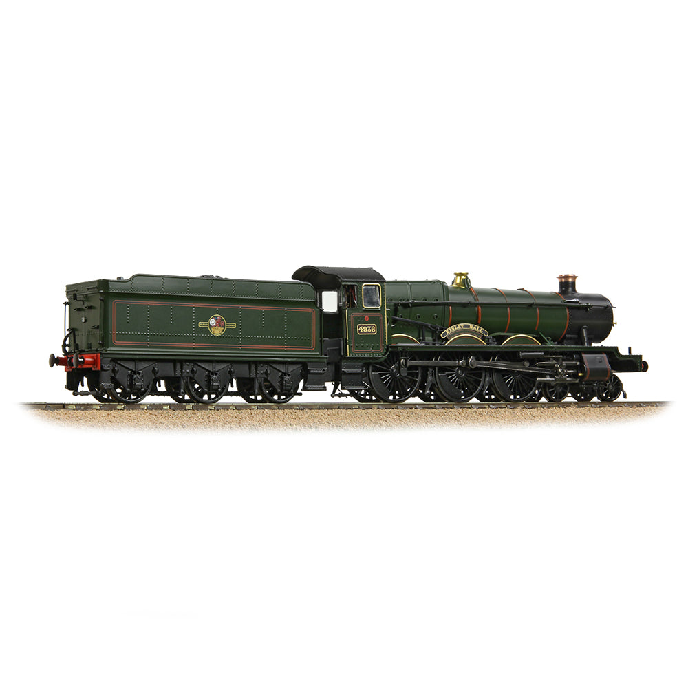 Bachmann 32-008 - GWR 49XX 'Hall' 4936 'Kinlet Hall' BR Lined Green (Late Crest)