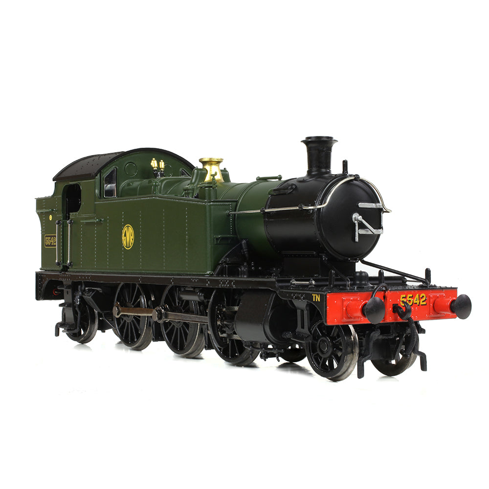 Bachmann 32-141 - GWR 4575 Prairie Tank 5542 GWR Green (Shirtbutton)