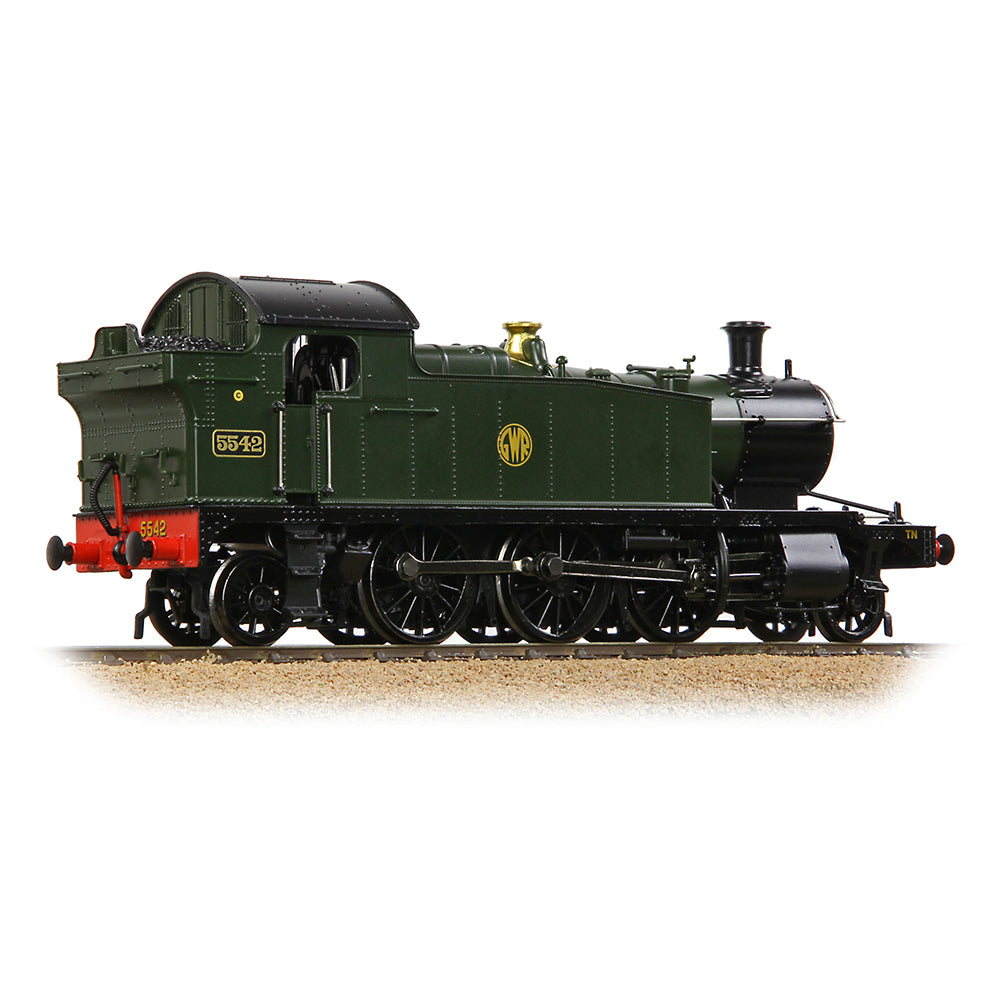 Bachmann 32-141 - GWR 4575 Prairie Tank 5542 GWR Green (Shirtbutton)