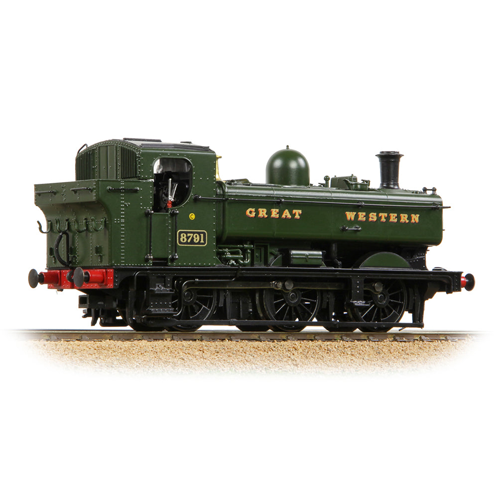 Bachmann 32-204A - GWR 8750 Pannier Tank 8791 GWR Green (Great Western)