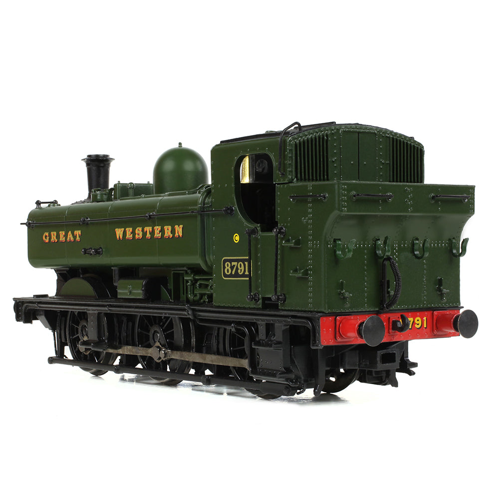 Bachmann 32-204A - GWR 8750 Pannier Tank 8791 GWR Green (Great Western)