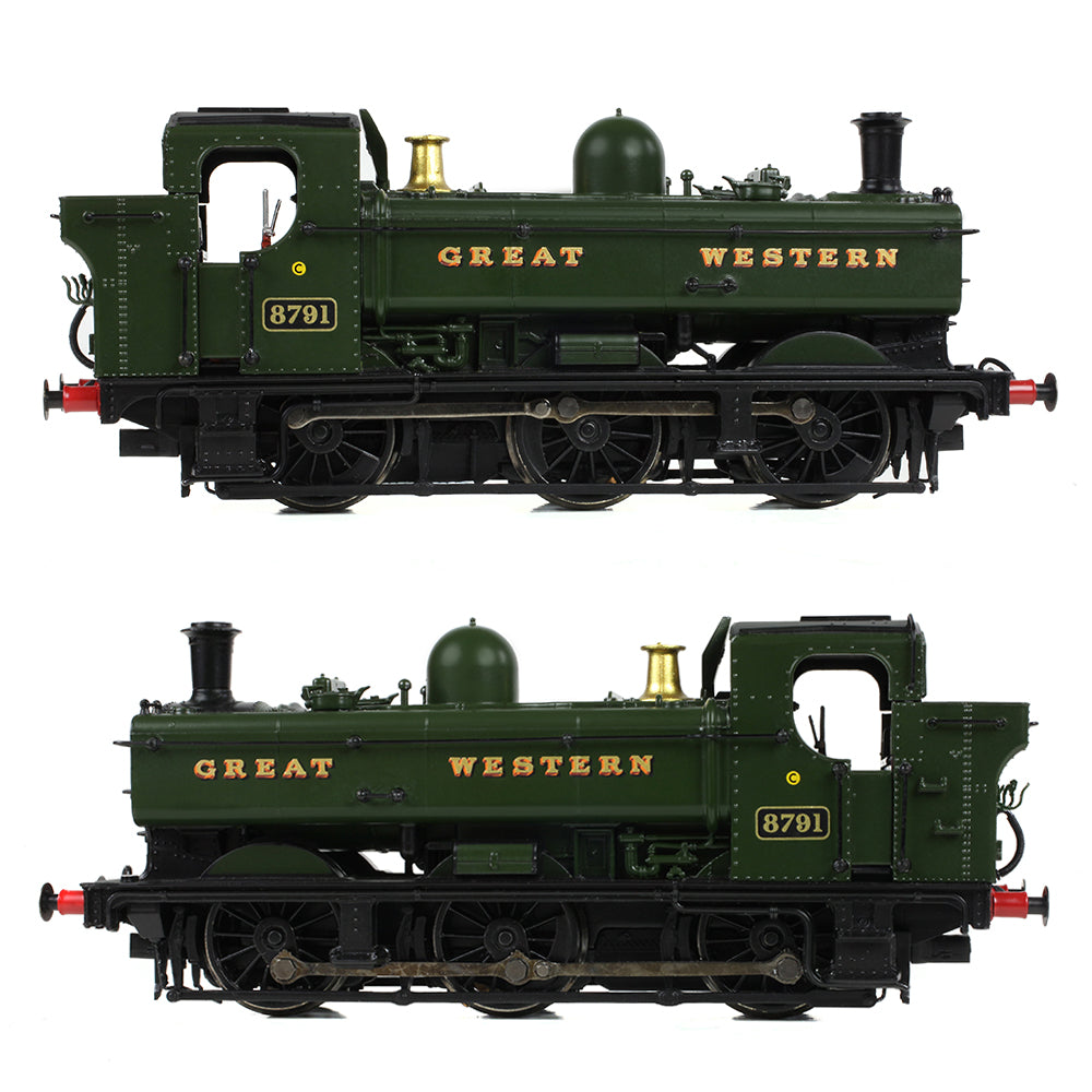 Bachmann 32-204A - GWR 8750 Pannier Tank 8791 GWR Green (Great Western)