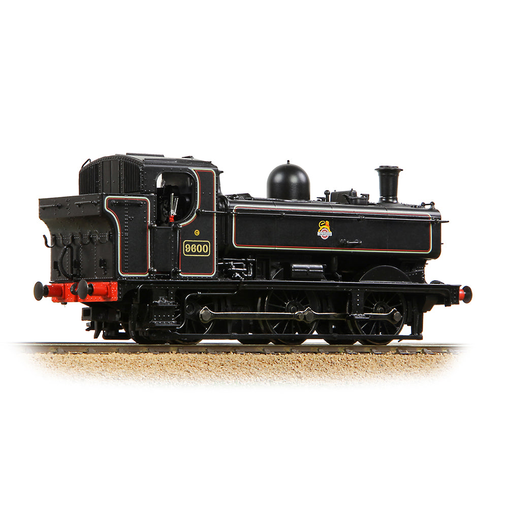 Bachmann 32-205B - GWR 8750 Pannier Tank 9600 BR Lined Black (Early Emblem)