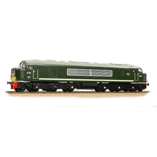 Bachmann 32-702A - Class 46 D138 BR Green (Small Yellow Panels)