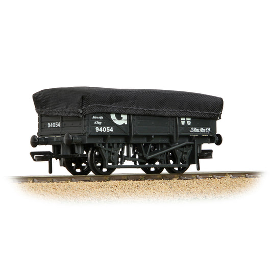 Bachmann 33-088B - China Clay Wagon GWR Grey With Tarpaulin Cover