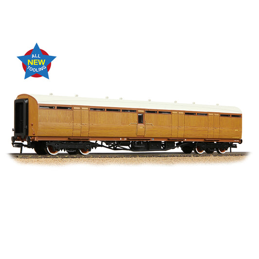 Bachmann 34-360 - Thompson Full Brake Coach LNER Teak