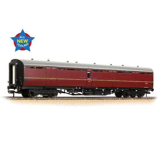 Bachmann 34-362 - Thompson Full Brake Coach BR Maroon