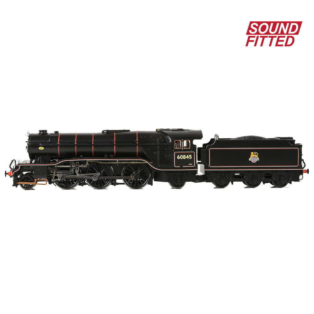 Bachmann 35-201ST - LNER V2 Class 60845 BR Lined Black Early Emblem