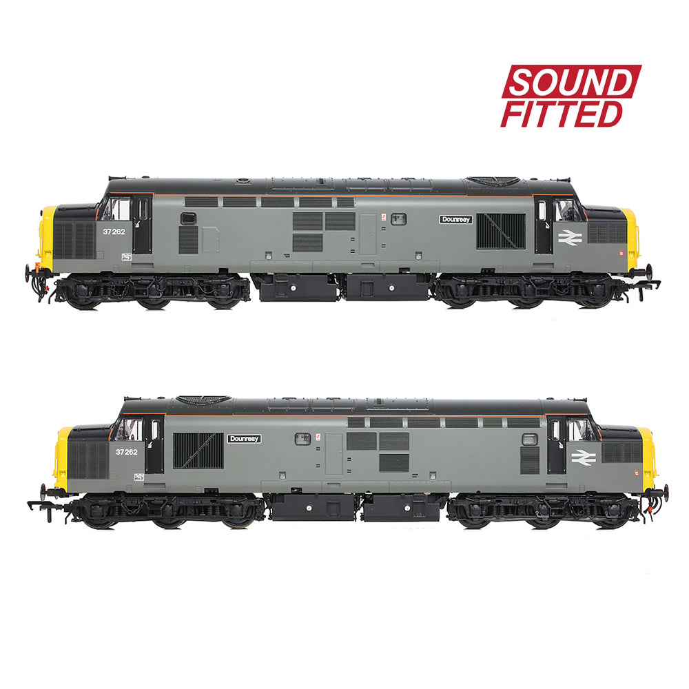 Bachmann 35-311SF - Class 37/0 Centre Headcode 37262 'Dounreay' BR Engineers Grey