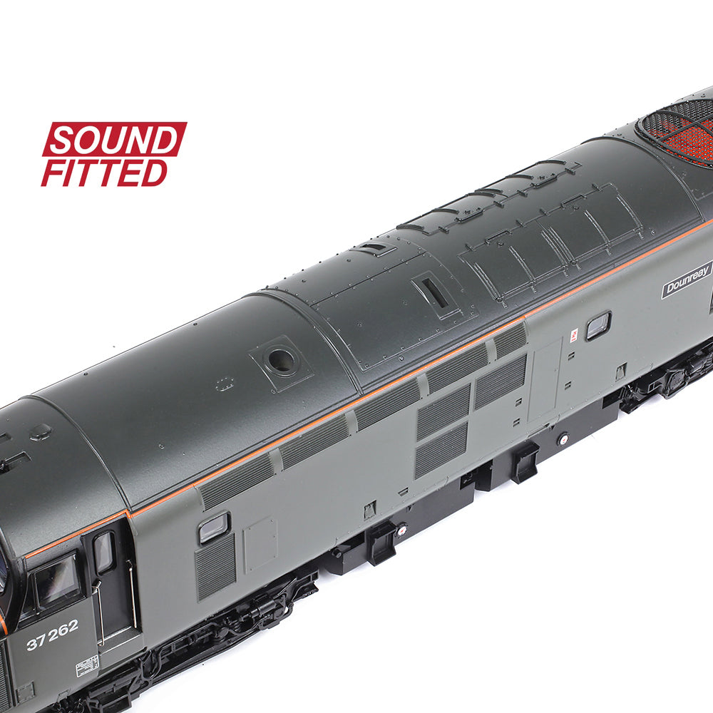 Bachmann 35-311SF - Class 37/0 Centre Headcode 37262 'Dounreay' BR Engineers Grey