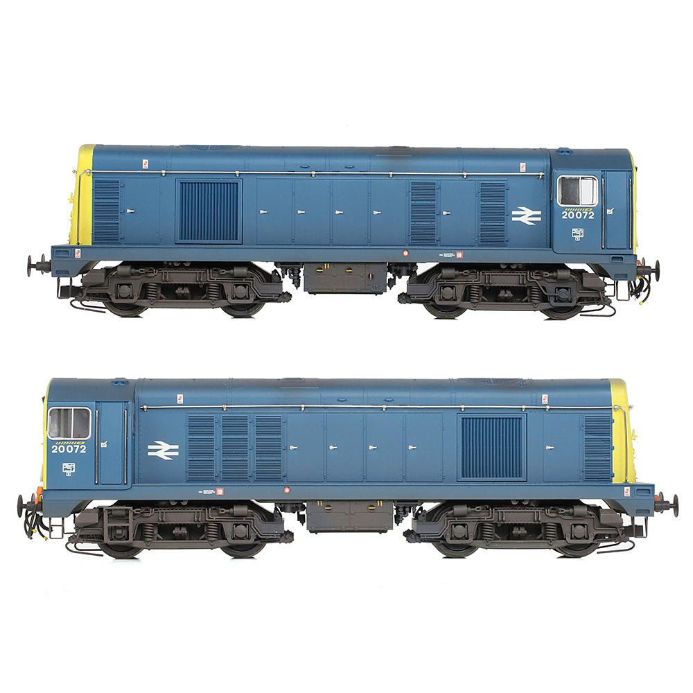 Bachmann 35-356 - Class 20/0 20072 BR Blue (Weathered)