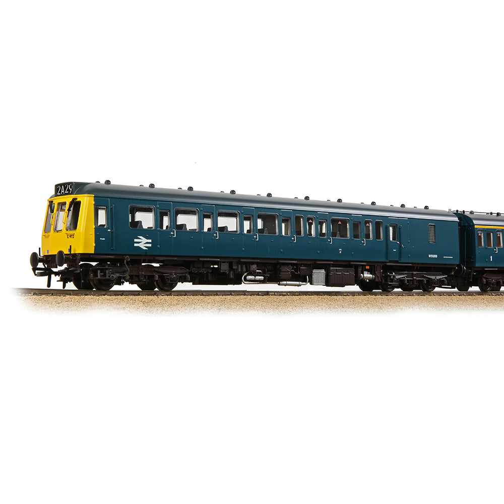 Bachmann 35-504 - Class 117 3-Car DMU L412 BR Blue