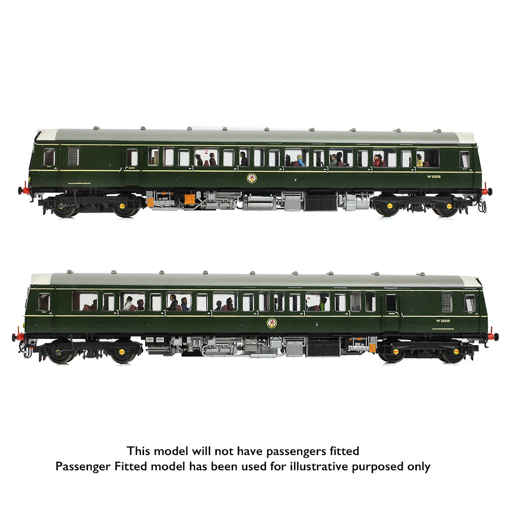 Bachmann 35-528 Class 121 Single-Car DMU BR Green (Small Yellow Panels)