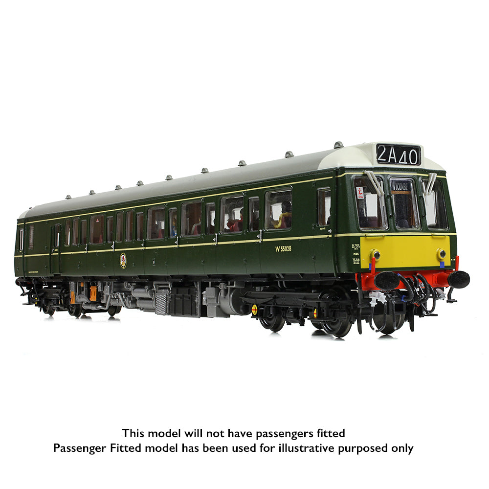 Bachmann 35-528 Class 121 Single-Car DMU BR Green (Small Yellow Panels)