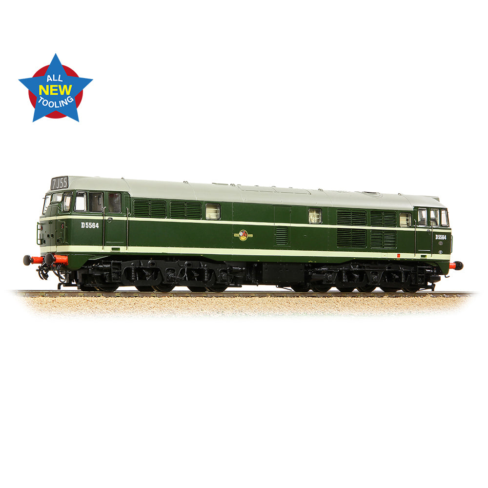 Bachmann 35-801 - Class 30 D5564 BR Green (Late Crest)