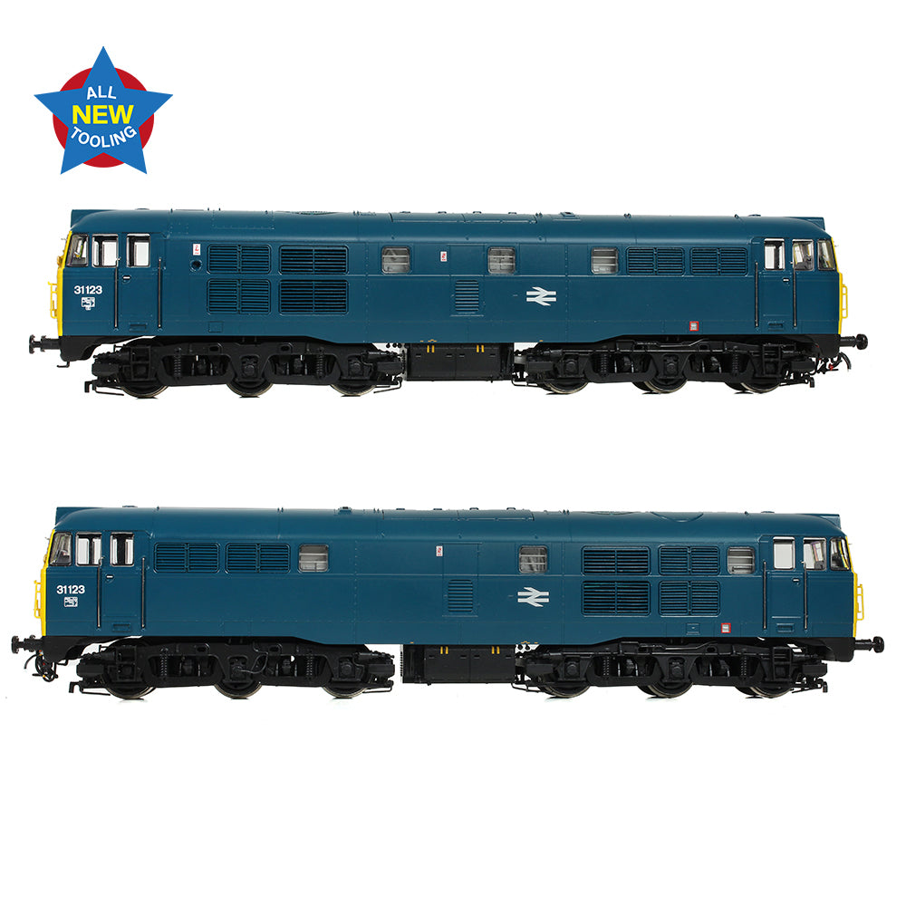 Bachmann 35-805 - Class 31/1 31123 BR Blue