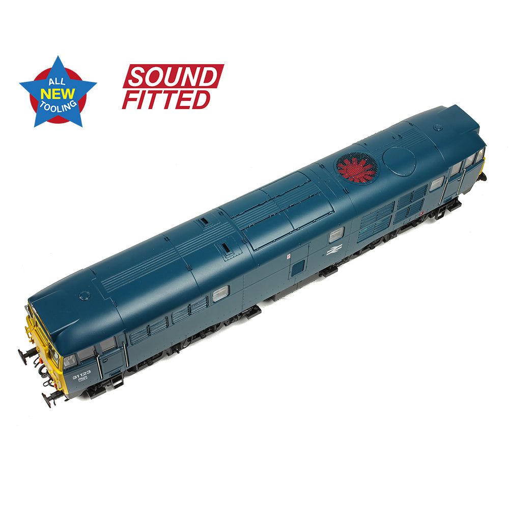 Bachmann 35-805SF - Class 31/1 31123 BR Blue (Sound Fitted)