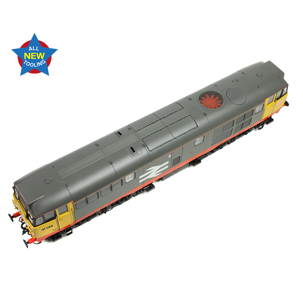 Bachmann 35-821 - Class 31/1 Refurbished 31180 BR Railfreight (Red Stripe)