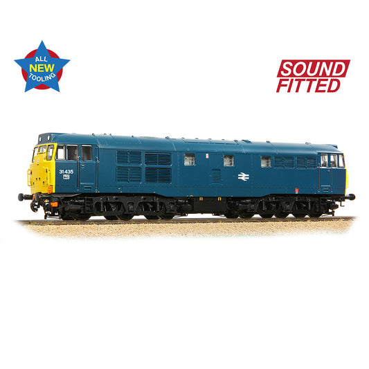 Bachmann 35-825SF - Class 31/4 Refurbished 31435 BR Blue