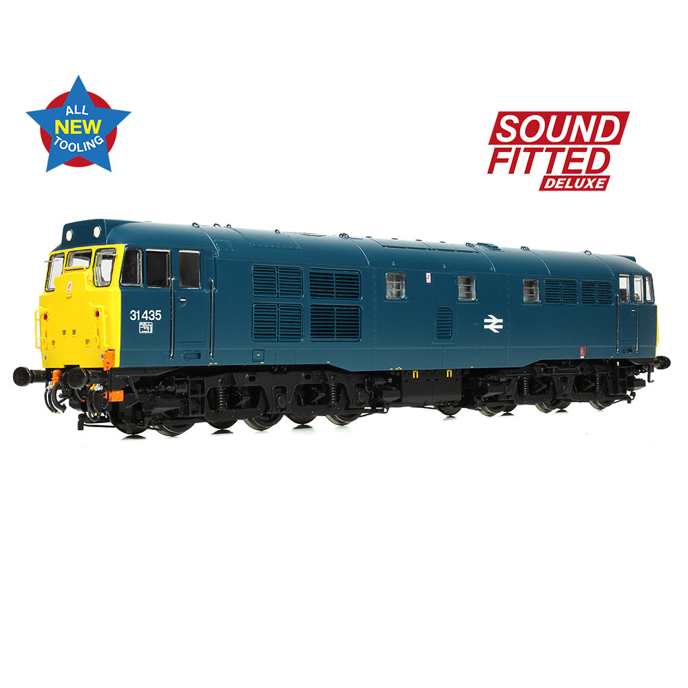 Bachmann 35-825SFX - Class 31/4 Refurbished 31435 BR Blue