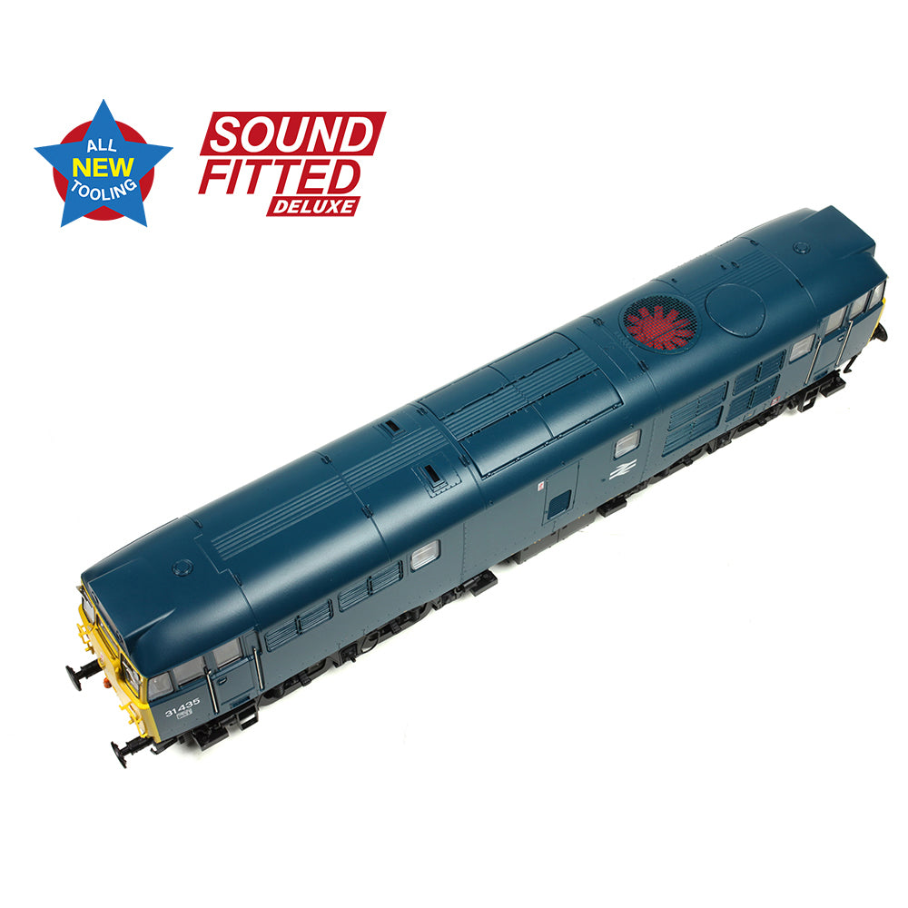 Bachmann 35-825SFX - Class 31/4 Refurbished 31435 BR Blue