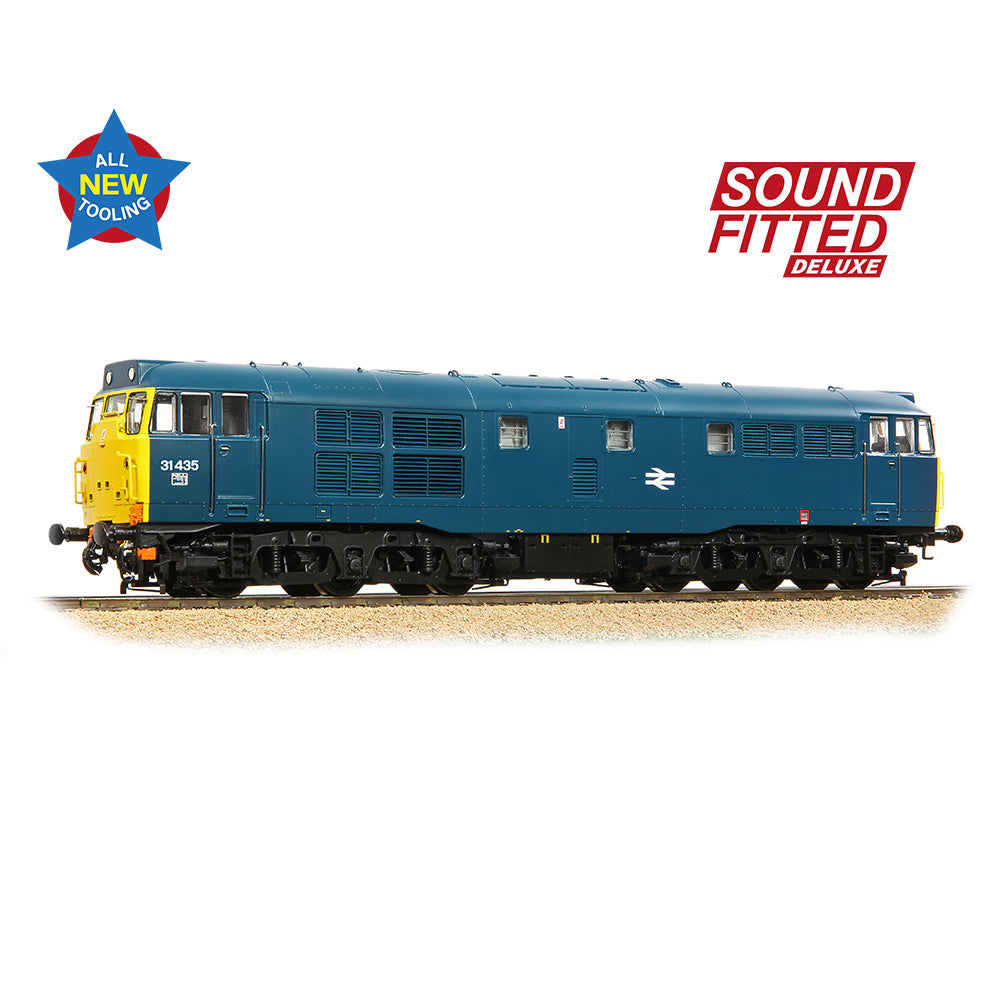 Bachmann 35-825SFX - Class 31/4 Refurbished 31435 BR Blue