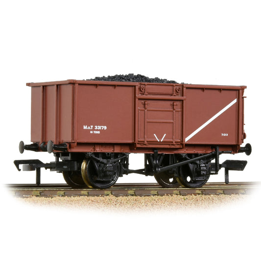 Bachmann 37-376D - 16 Ton Steel Mineral Wagon MOT Bauxite with Load