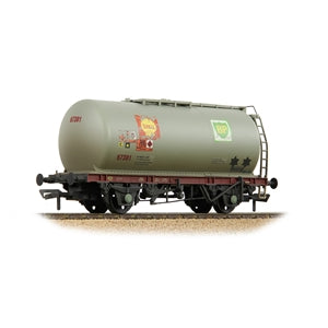 Bachmann 37-577B - BR 45T Class B TTA Tank Wagon 'Shell-BP' Grey (Weathered)