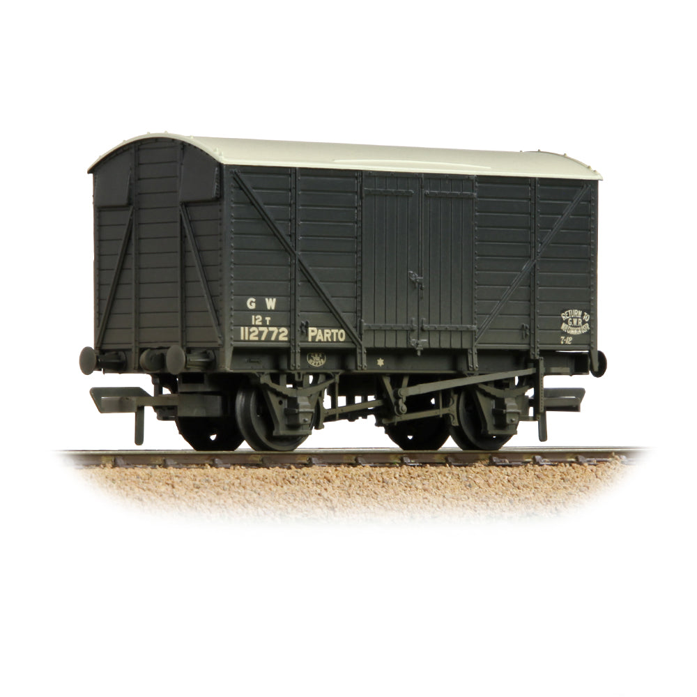 Bachmann 37-727B - GWR 12 Ton Ventilated Van GWR Grey (Weathered)