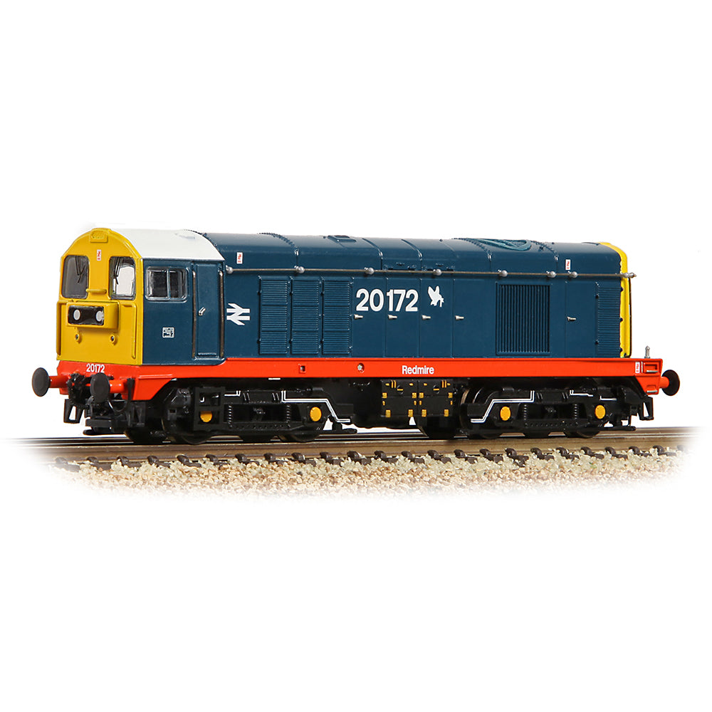 Graham Farish 371-042 - Class 20/0 20172 'Redmire' BR Blue with Red Solebar