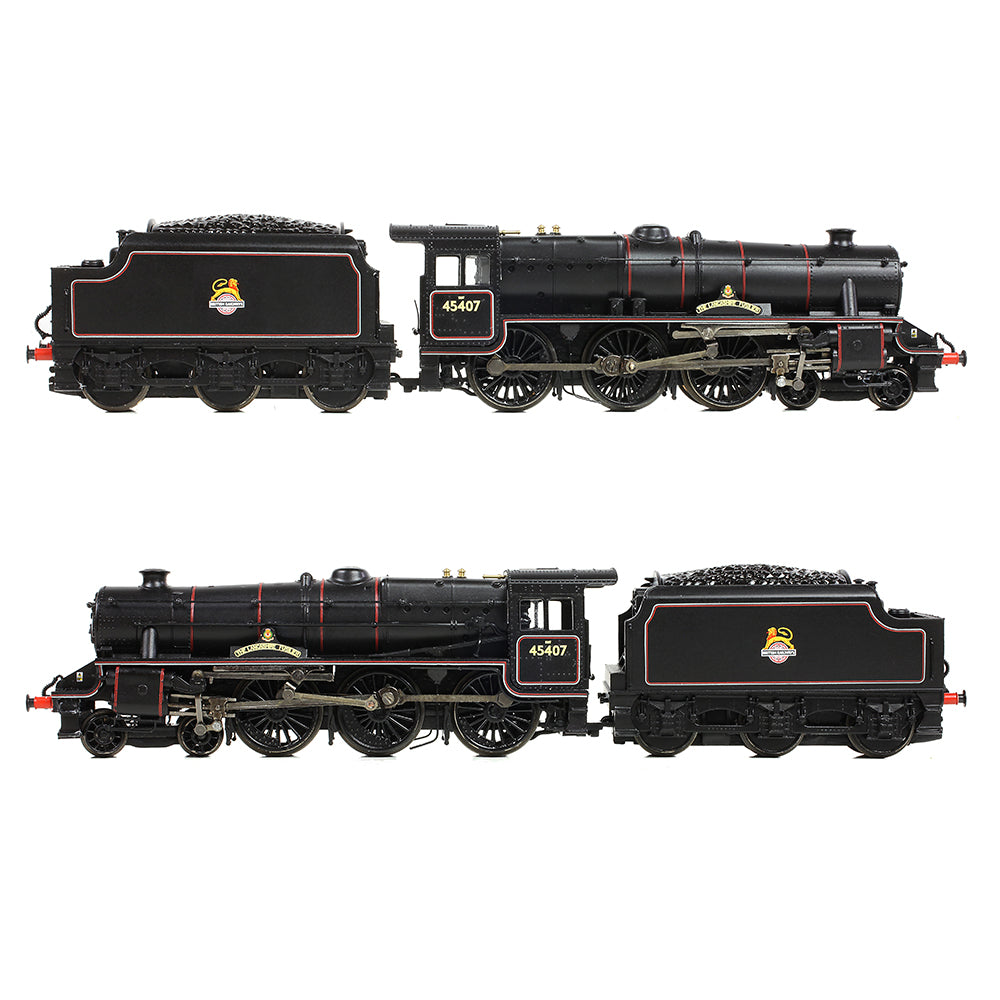 Graham Farish 372-136A - LMS Stanier Class 5 45407 'The Lancashire Fusilier' BR Lined Black (Early Emblem)