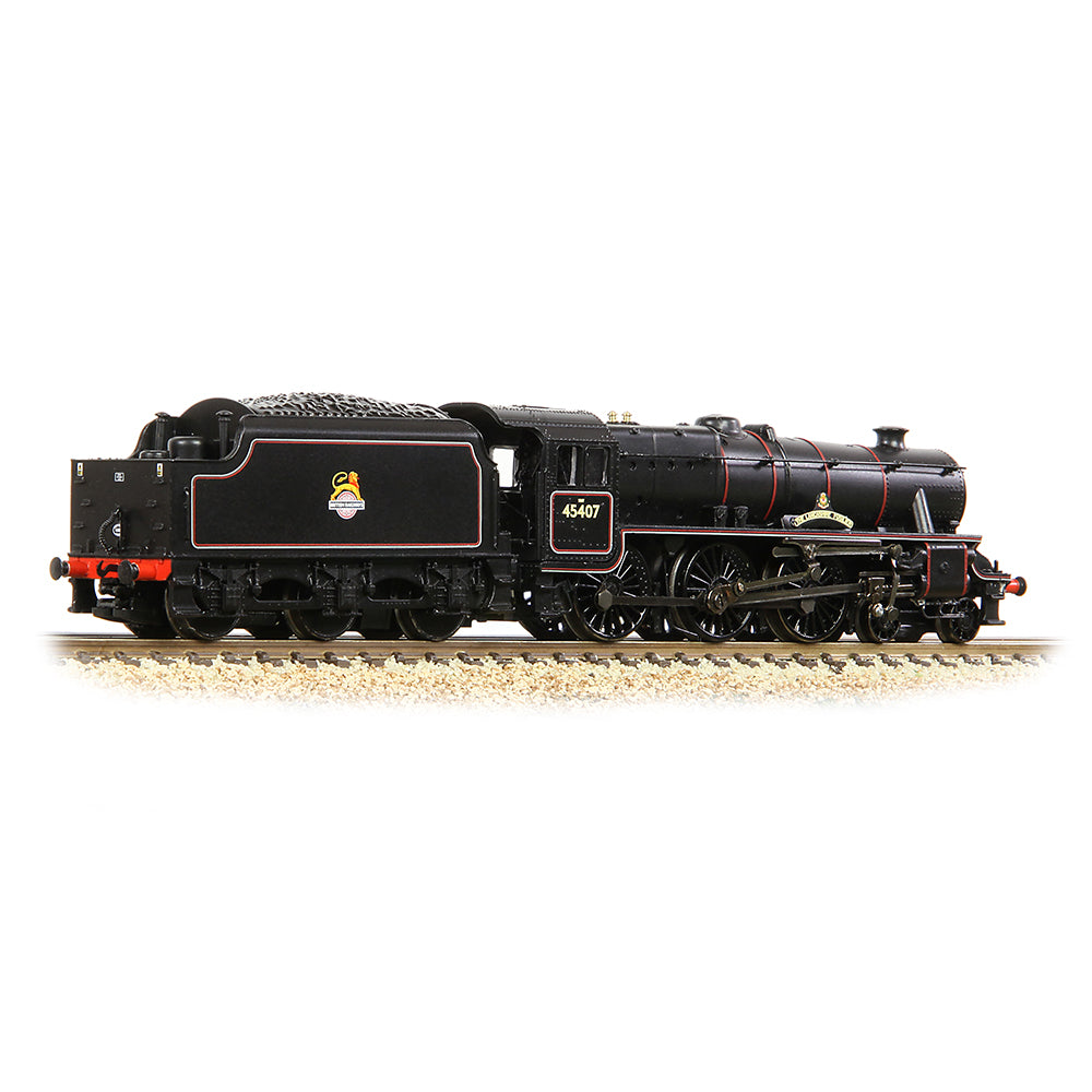 Graham Farish 372-136A - LMS Stanier Class 5 45407 'The Lancashire Fusilier' BR Lined Black (Early Emblem)