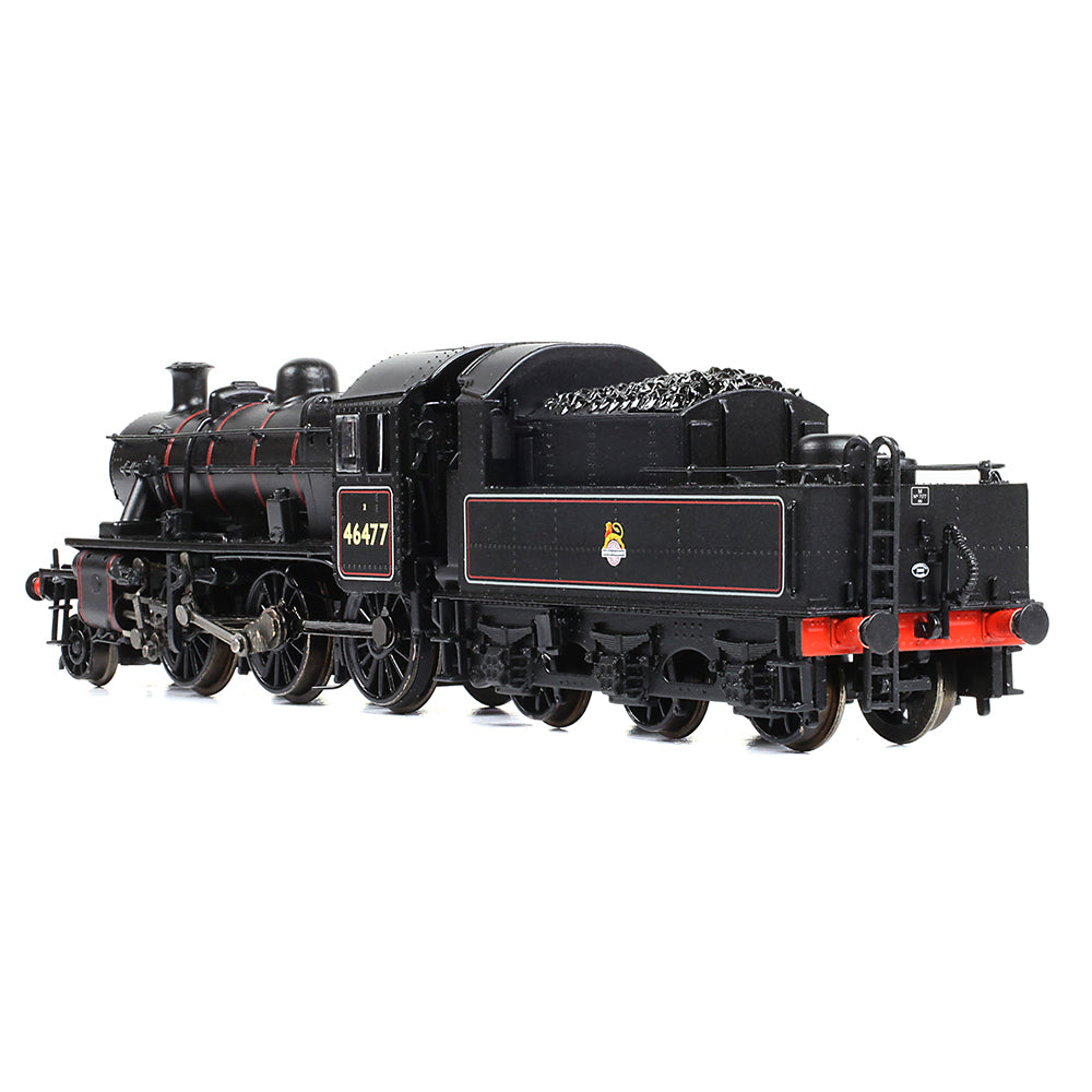 Graham Farish 372-626A - LMS Ivatt 2MT Class 46477 BR Lined Black Early Emblem