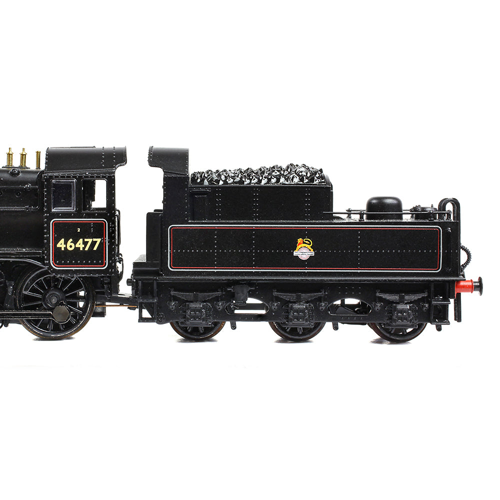 Graham Farish 372-626A - LMS Ivatt 2MT Class 46477 BR Lined Black Early Emblem