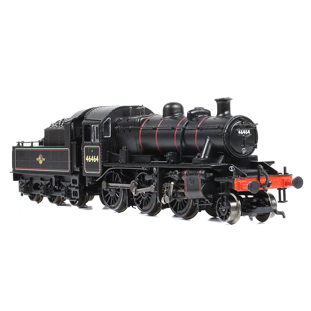 Graham Farish 372-628B - LMS Ivatt 2MT Class 46464 BR Lined Black Late Crest