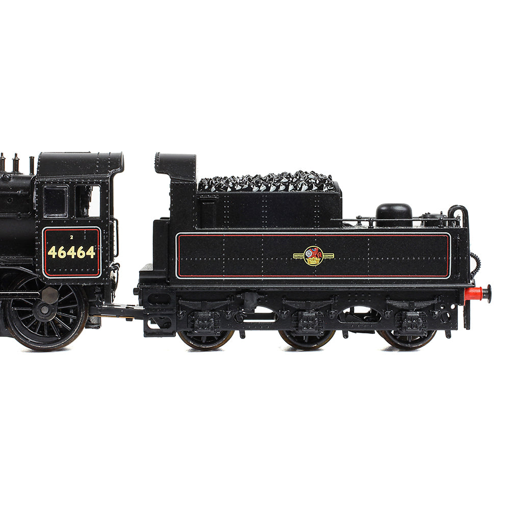 Graham Farish 372-628B - LMS Ivatt 2MT Class 46464 BR Lined Black Late Crest