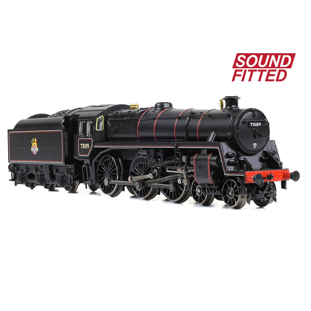 Graham Farish 372-727ASF - BR Standard 5MT with BR1B Tender 73109 BR Lined Black (Early Emblem)