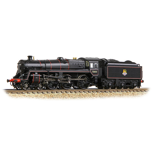 Graham Farish 372-727B - BR Standard Class 5MT 73100 BR Lined Black Early Emblem