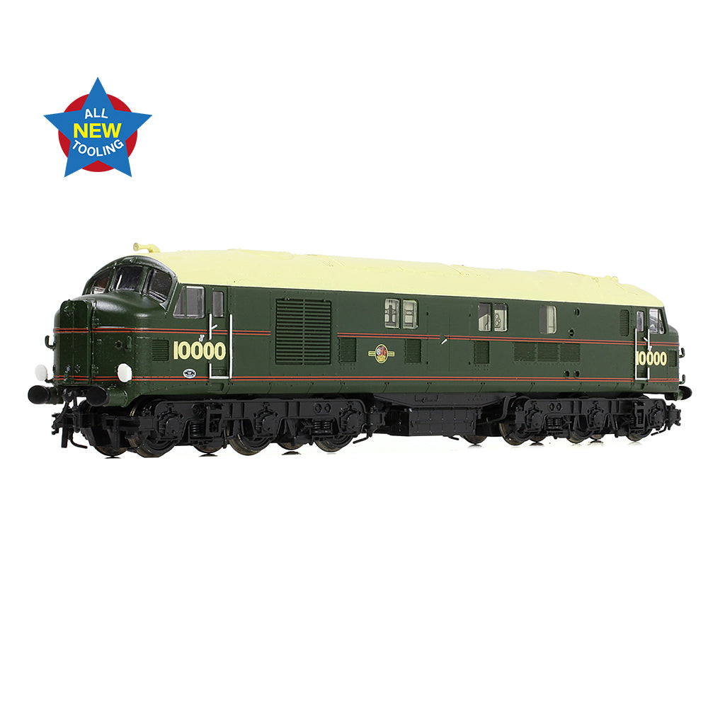 Graham Farish 372-916 - LMS 10000 BR Lined Green (Late Crest)