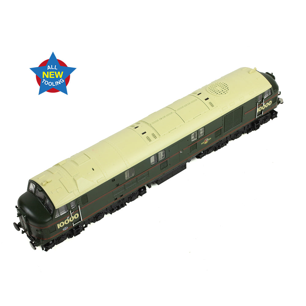 Graham Farish 372-916 - LMS 10000 BR Lined Green (Late Crest)