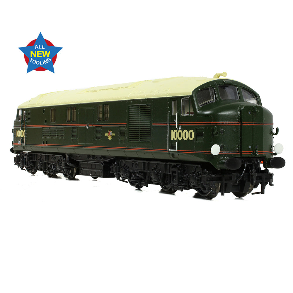 Graham Farish 372-916 - LMS 10000 BR Lined Green (Late Crest)