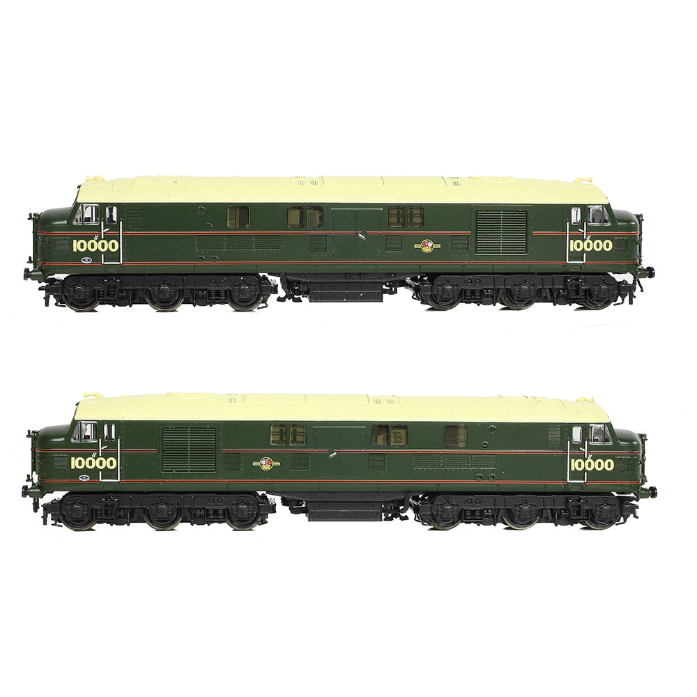 Graham Farish 372-916 - LMS 10000 BR Lined Green (Late Crest)