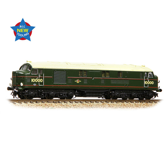 Graham Farish 372-916 - LMS 10000 BR Lined Green (Late Crest)