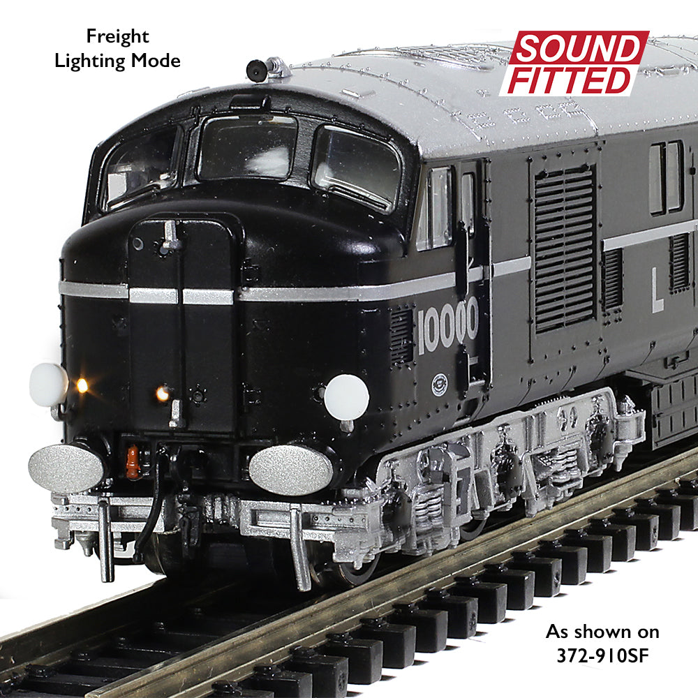 Graham Farish 372-916SF - LMS 10000 BR Lined Green (Late Crest) (SOUND FITTED)