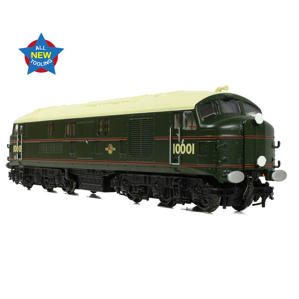 Graham Farish 372-917 - LMS 10001 BR Lined Green (Late Crest)